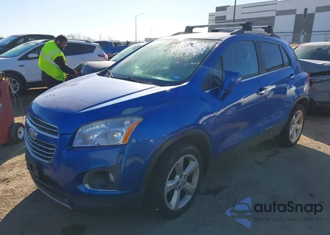 2015 Chevrolet Trax Ltz z USA, uszkodzony, nr VIN KL7CJTSB7FB122584